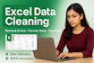 do data cleaning in excel