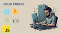 do html, css and javascript bug fixing