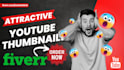 create youtube thumbnail with amazing and attractive quality