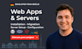 install, setup and configure your website, web app or server