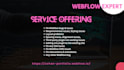 resolve webflow bugs, design issues, and customization