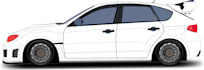 blueprint template any vehicle vector outline,