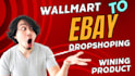 do amazon aliexpress or wallmart to ebay dropshipping listings