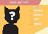 make a pixel art nft