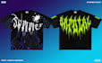 design metal grunge 90s psychedelic abstract streetwear in 24 hours
