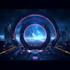 create cyberpunk logo animation intro for you