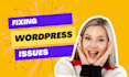 fix wordpress, PHP, javascript, HTML CSS