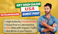 publish guest post backlinks on USA websites, USA guest post