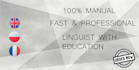 fast translation, rewriting in 4 different languages  1 hours