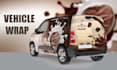 attractive car wrap design truck, van, vehicle wrap design