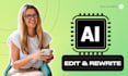 edit and rewrite ai generated content