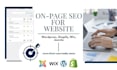 do on page wordpress, siteground, wix, joomla SEO and optimize XML sitemap