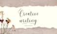 do writing things with my own creativity