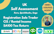do UK self assessment and can register you as sole trader