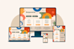 develop a responsive business website