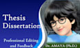 edit and proofread your report, thesis, and dissertation