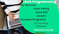 help you in java swing, console, oop programming tasks