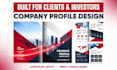 design a professional business company profile
