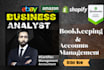 do financial reporting, analysis and bookkeeping