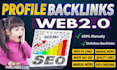 make profile backlinks for offpage seo