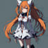 use ai to create full body portrait of anime kitsune girl