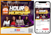 create an outstanding church event flyer design in 6 hours