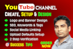 create and setup youtube channel professionally