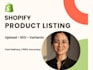 upload products to shopify via CSV or manual