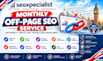 do monthly off page SEO service using authority white hat dofollow backlink