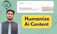 humanize your ai content