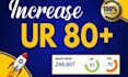 increase ahrefs domain rating 80 plus for top rank in google