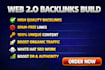create high index web 2 0 backlink for top rank your website in google