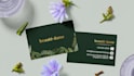 do professional business card with modern and fresh design