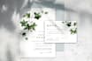 design wedding invitation suite, save the date, rsvp, menu