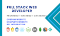 build any kind of full stack website