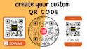 create custom qr code design with your logo