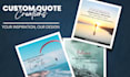 create custom quote designs for your social media content