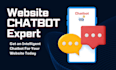 create ai chatbot using  manychat and chatgpt for website and customer support