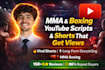 write MMA and boxing scripts for your youtube channel