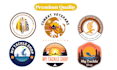design badge ,patch ,stamp and military logo