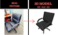 do 3d furniture modeling