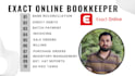 do bookkeeping on exact online accounting software