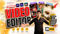 edit short form video for tiktok, reels, ugc and youtube shorts