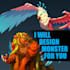 draw creature monster fantasy in high quality