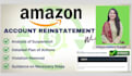 reactivate amazon suspended account resolve deactivation issue