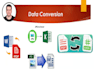 do a manually data conversion and extraction