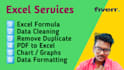 help in excel data cleaning, spreadsheets, expert convert pdf to excel