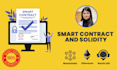 develop smart contract on ethereum, solidity developer