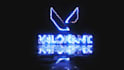 create a custom neon logo animation intro