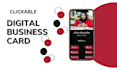 design clickable digital business card with qr code